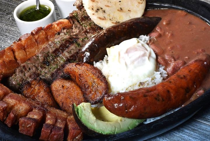 Bandeja Paisa Signature Dish